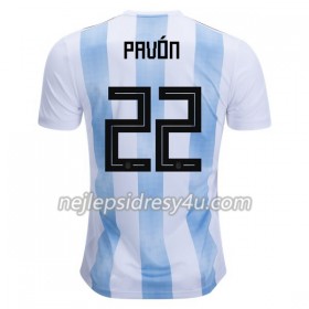 Fotbalový Dres Argentina Pavon 22 Domácí MS 2018